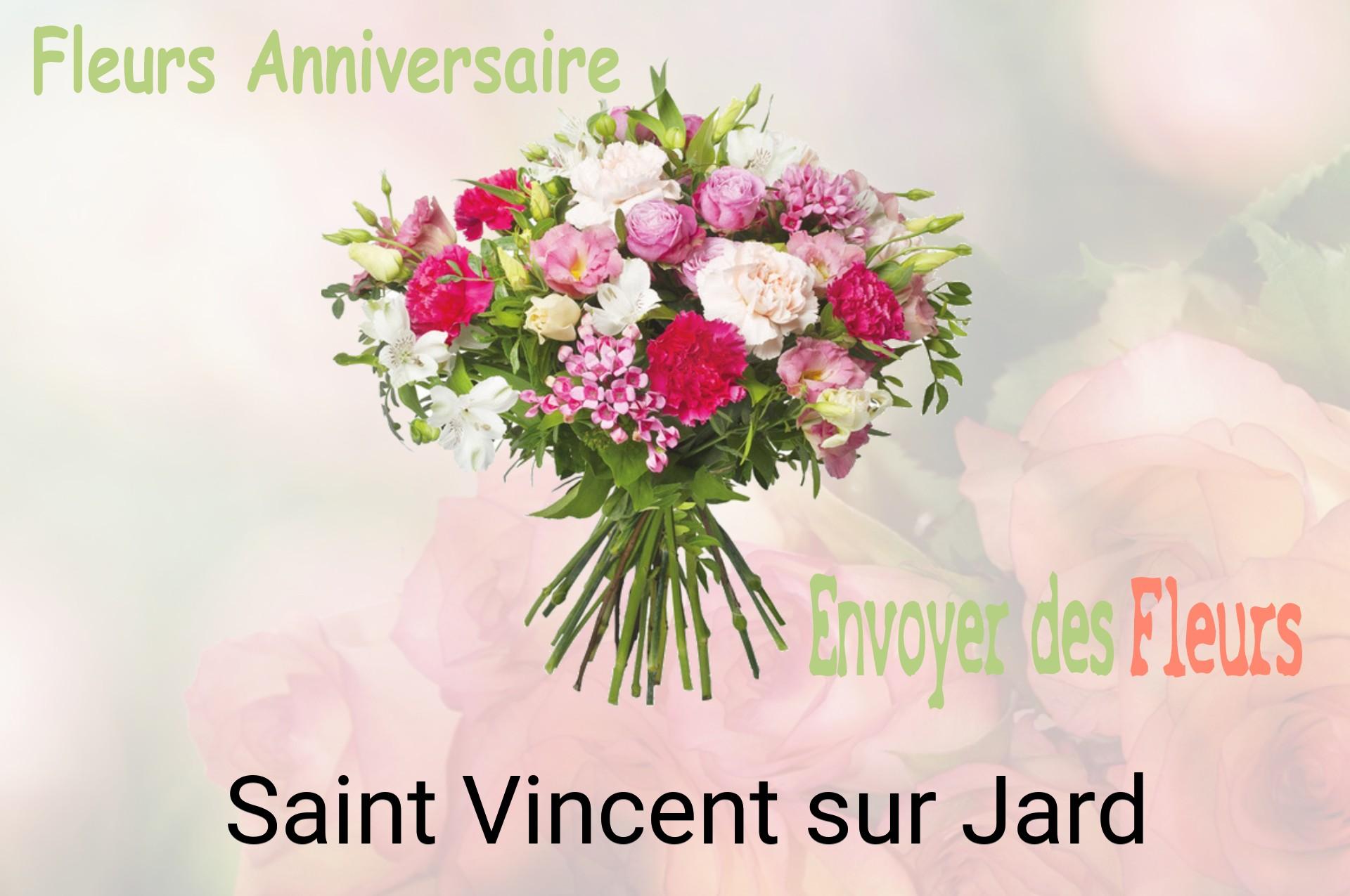 Bouquet de fleurs d’anniversaire livré à Saint-Vincent-sur-Jard