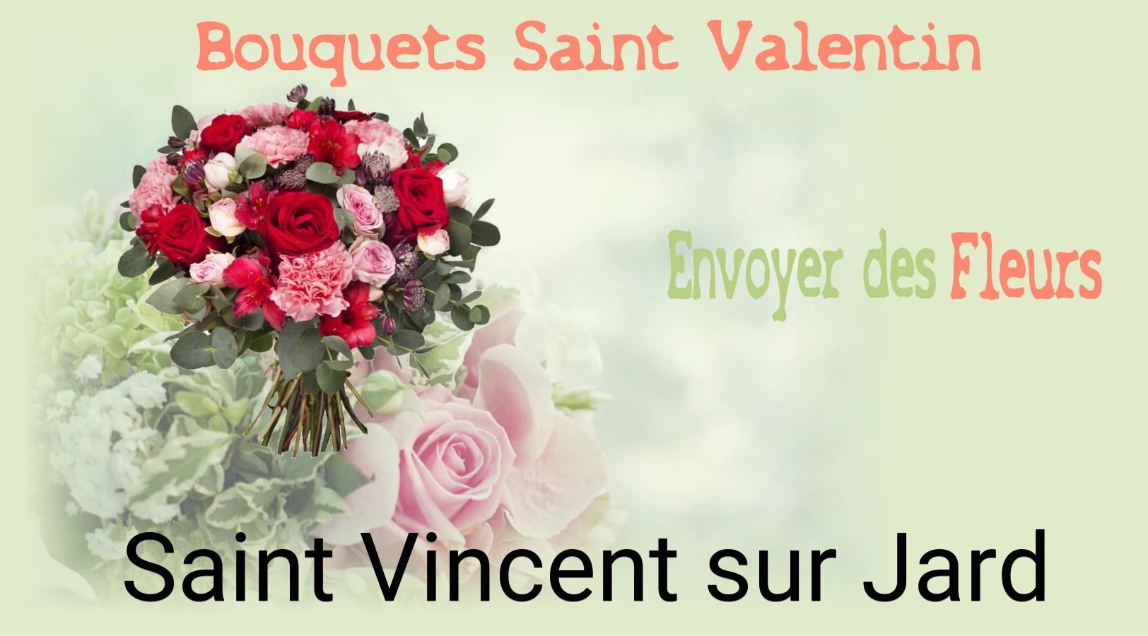 Roses de Saint-Valentin livrées à Saint-Vincent-sur-Jard